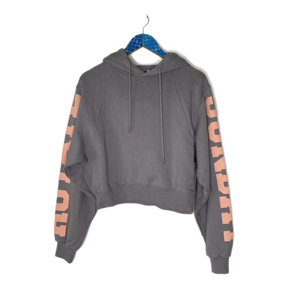 ROTATE BIRGER CHRISTENSEN Sunday Viola Organic Cotton Cropped Hoodie Medium